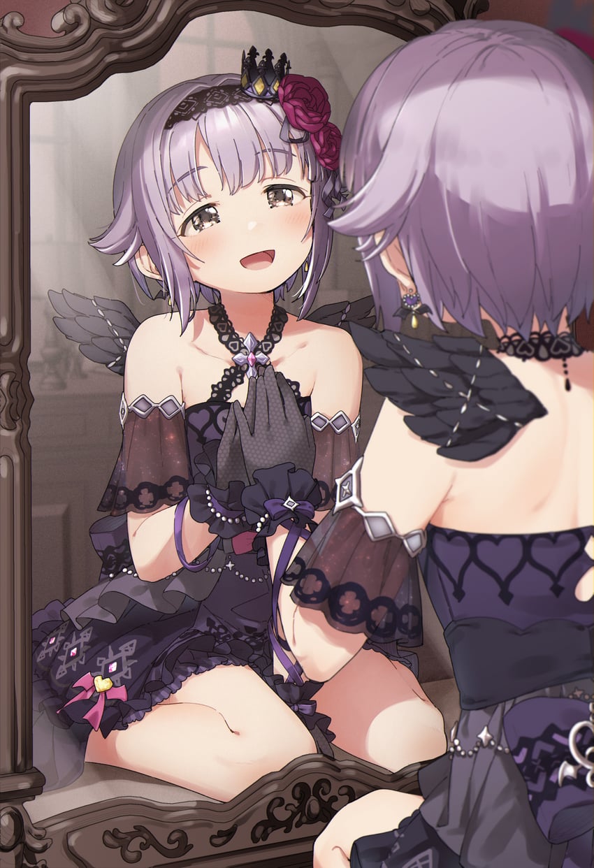 koshimizu sachiko (idolmaster and 1 more) drawn by yukie_(kusaka_shi)