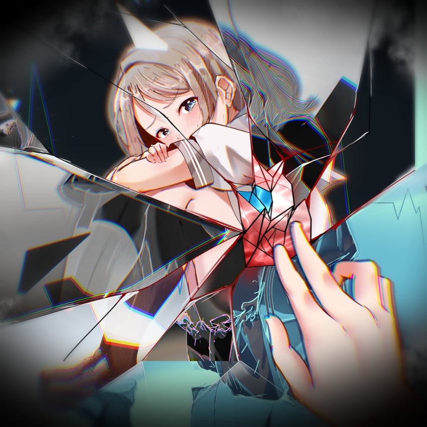 watanabe you (love live! and 1 more) drawn by kuntze