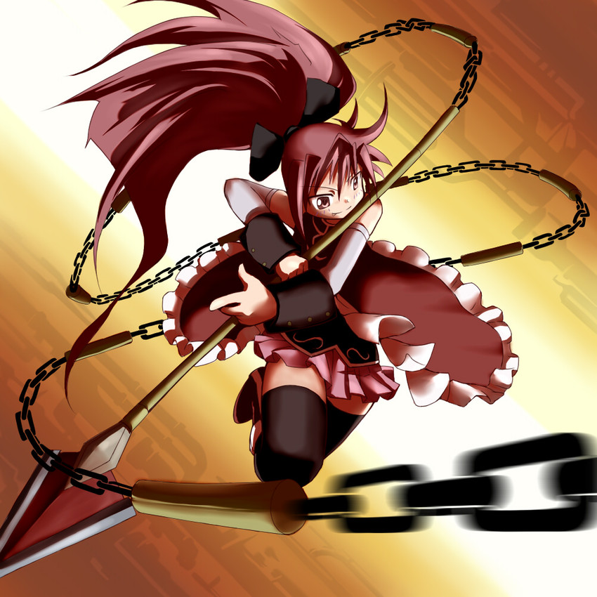 sakura kyoko (mahou shoujo madoka magica) drawn by gedou_slime