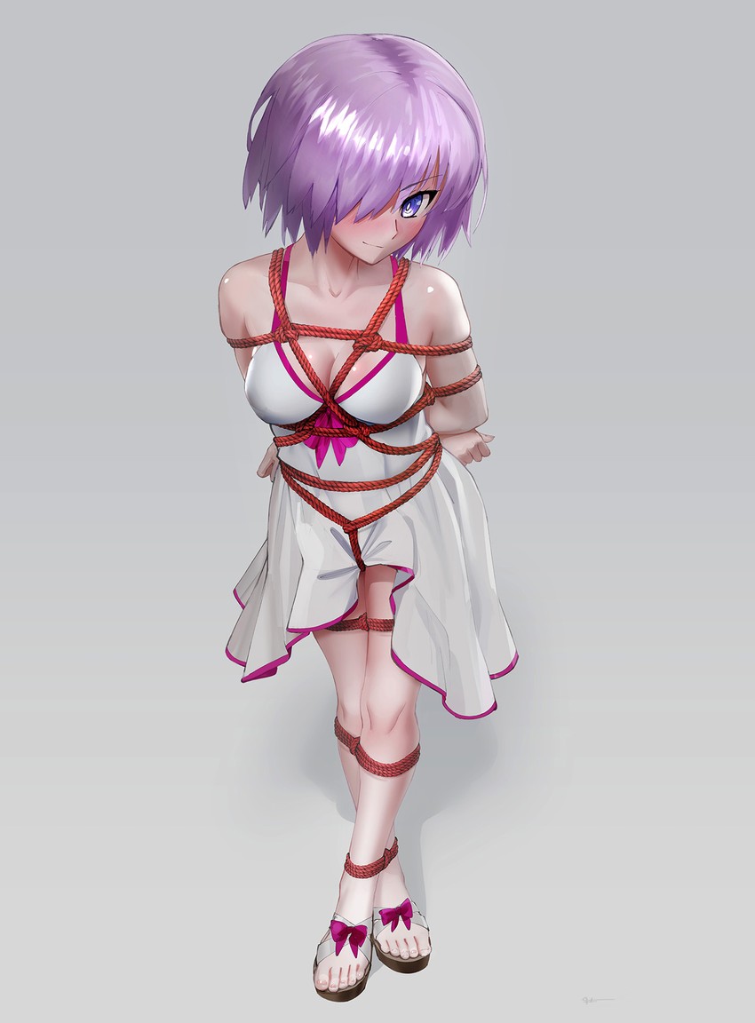 mash kyrielight (fate and 1 more) drawn by sharpffffff