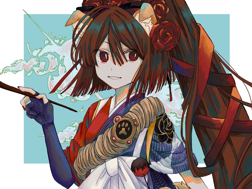 kyokutei bakin (fate and 1 more) drawn by wararara