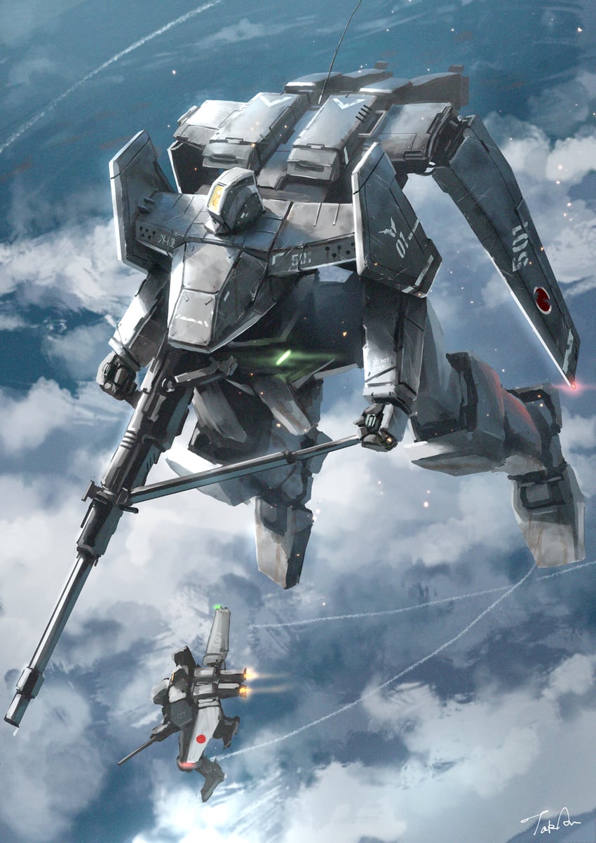 type 12 high-macs (gungriffon) drawn by takuan_(a_mood_home)