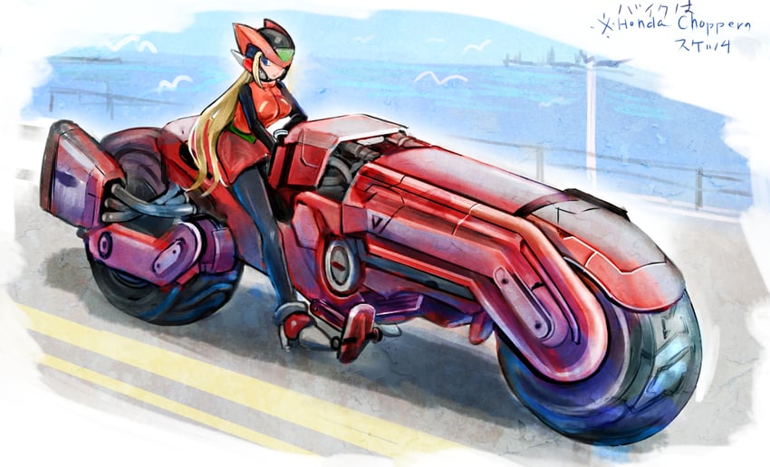 zero, zero(z), and bliss zero (mega man and 2 more) drawn by kiwakiwa