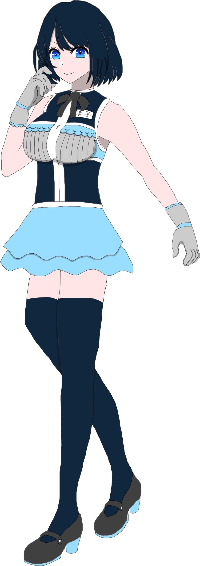 hoshino ryoko (original and 1 more) drawn by jo_shin_ogi