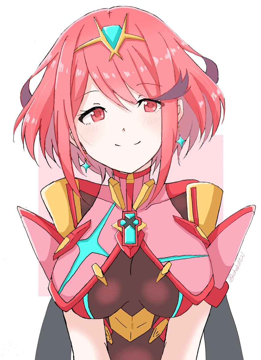 pyra (xenoblade chronicles and 1 more) drawn by chobi0521