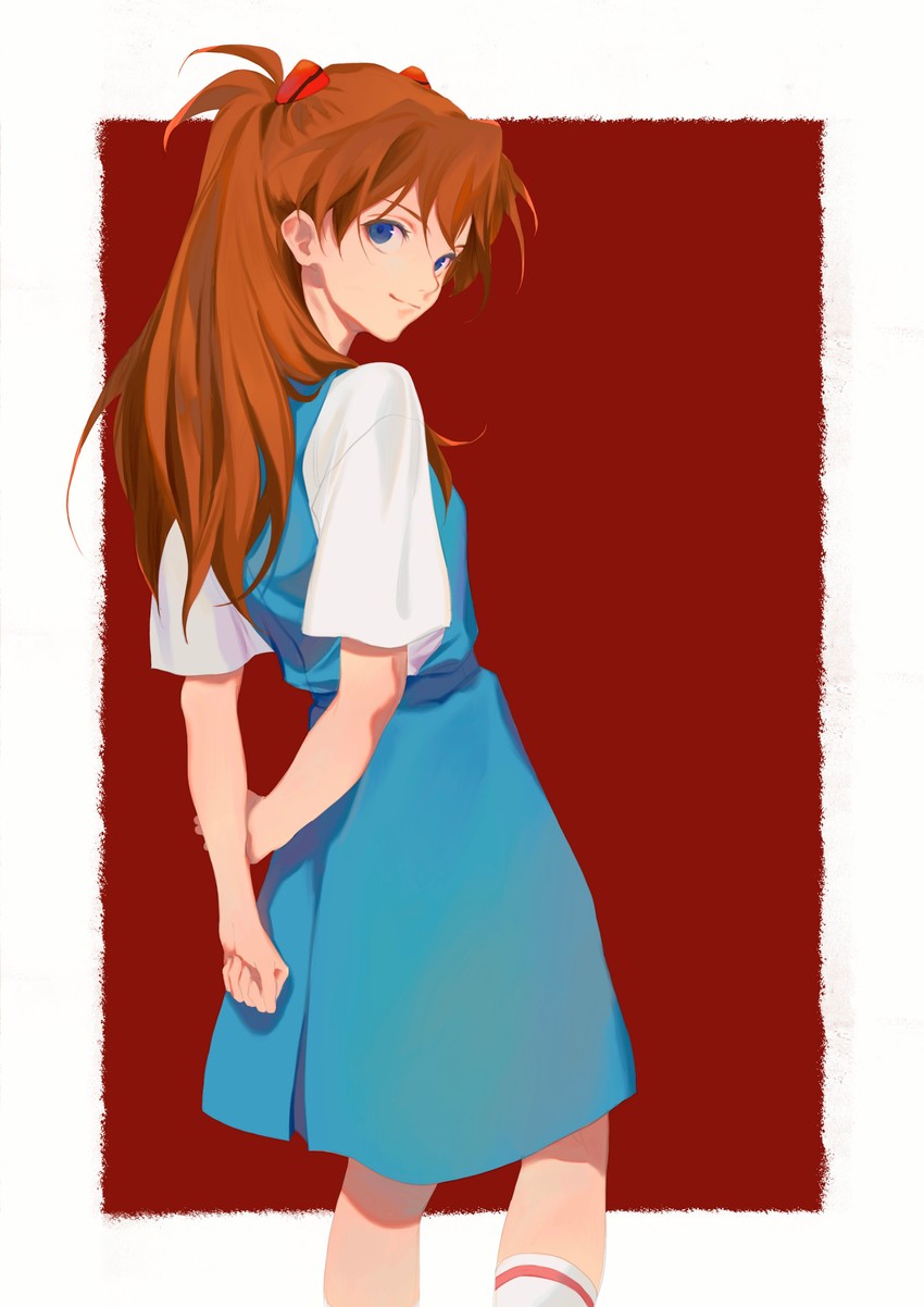 souryuu asuka langley (neon genesis evangelion) drawn by sei_(_mo1008)