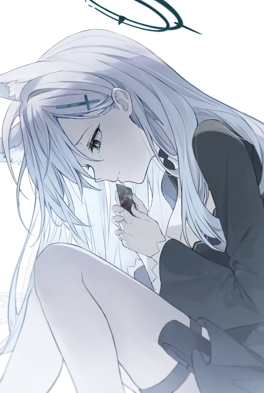 shiroko and shiroko terror (blue archive) drawn by retsu_(retsu_3)