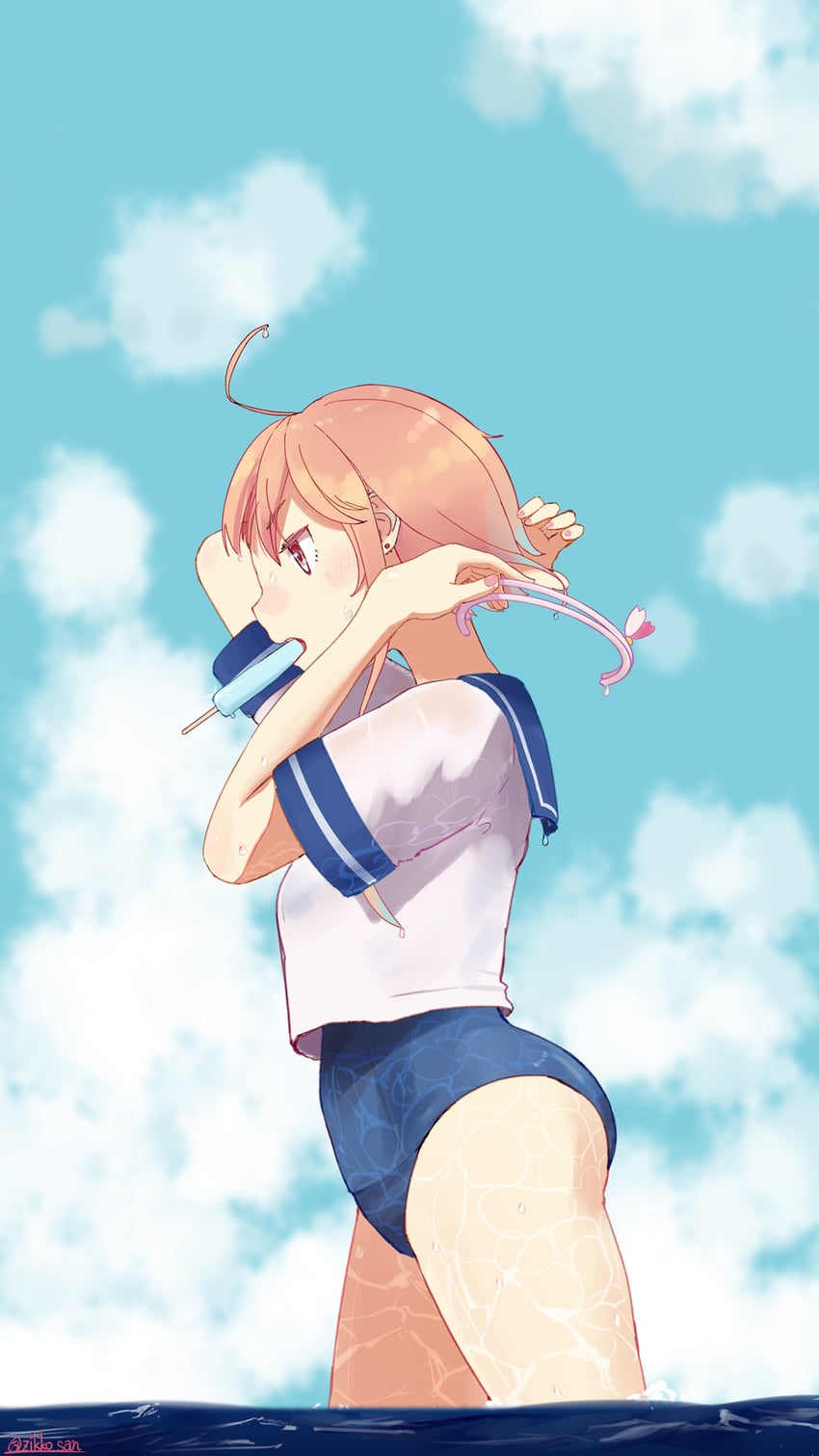 i-58 (kantai collection) drawn by jikkou-san_(zikko_san)