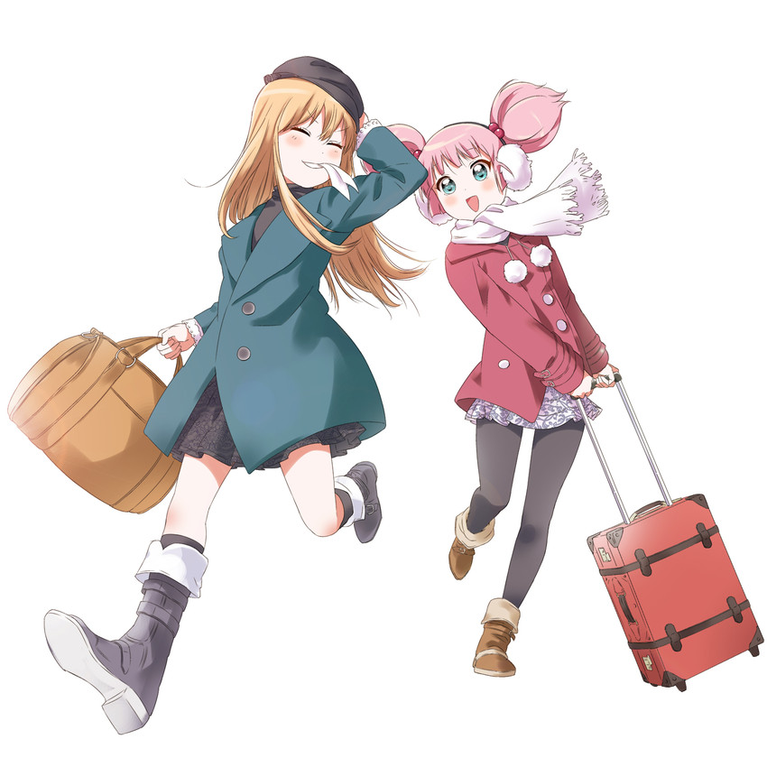 toshinou kyouko and yoshikawa chinatsu (yuruyuri) drawn by kamiki_uutarou