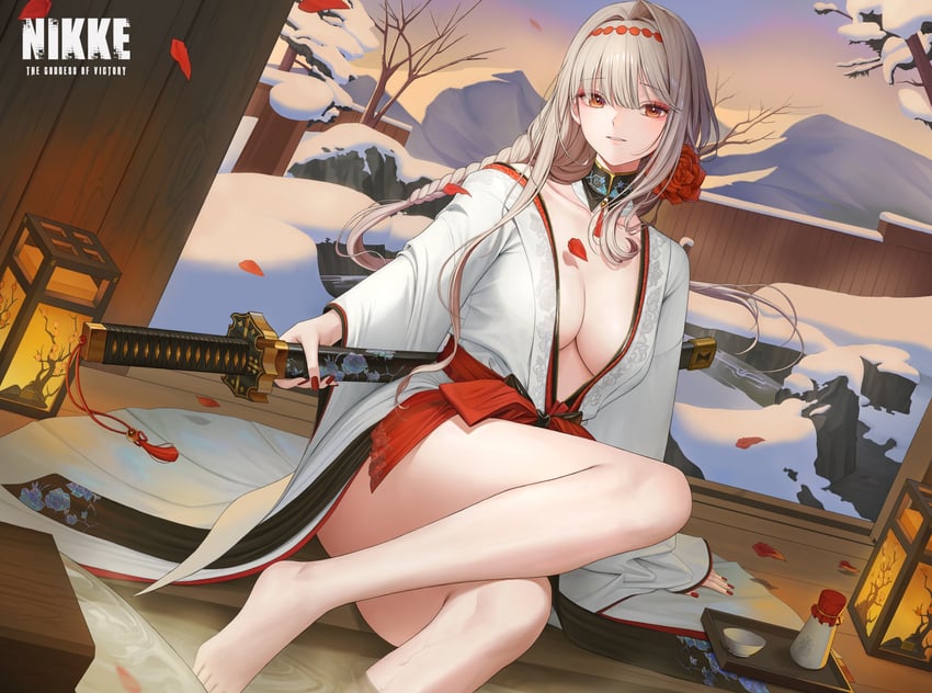 scarlet (goddess of victory: nikke) drawn by comp_(guzz3837)