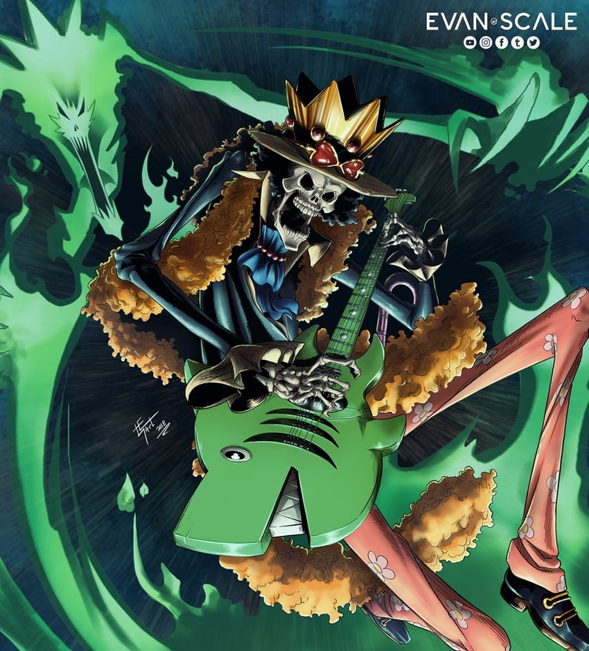 brook (one piece) drawn by evanscale
