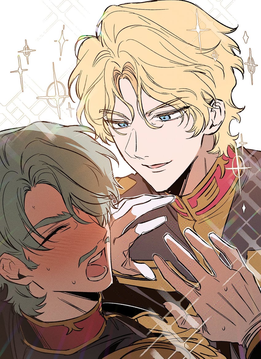 char aznable and challia bull (gundam and 1 more) drawn by kitsune_(ly_howe)