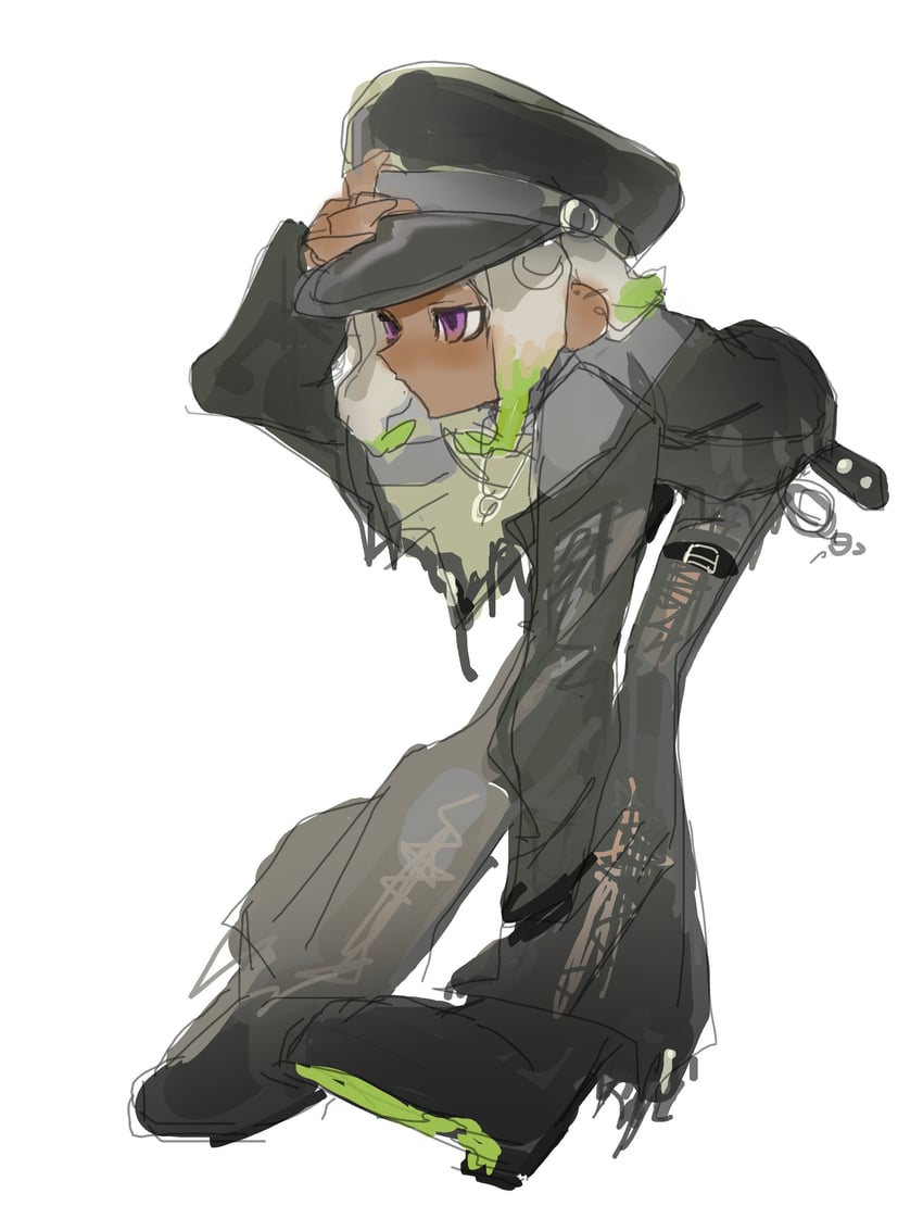 octoling player character and octoling girl (splatoon) drawn by gao_tongren_wanjiebufu