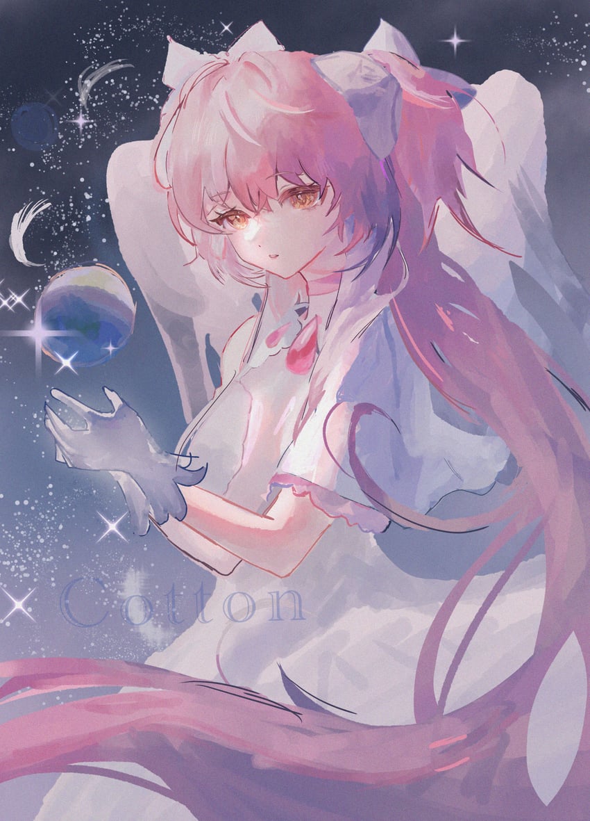 kaname madoka and ultimate madoka (mahou shoujo madoka magica and 1 more) drawn by cottoncandydrink