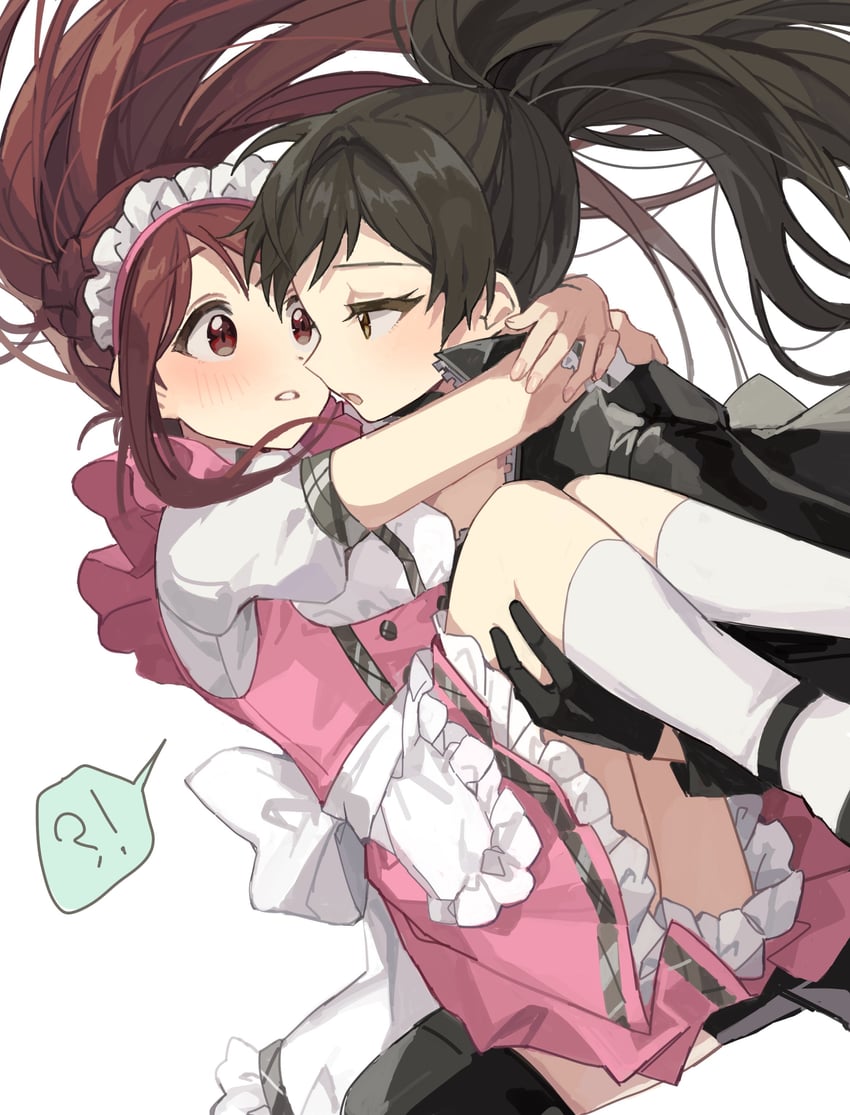 kitazawa shiho and tanaka kotoha (idolmaster and 1 more) drawn by hano9789
