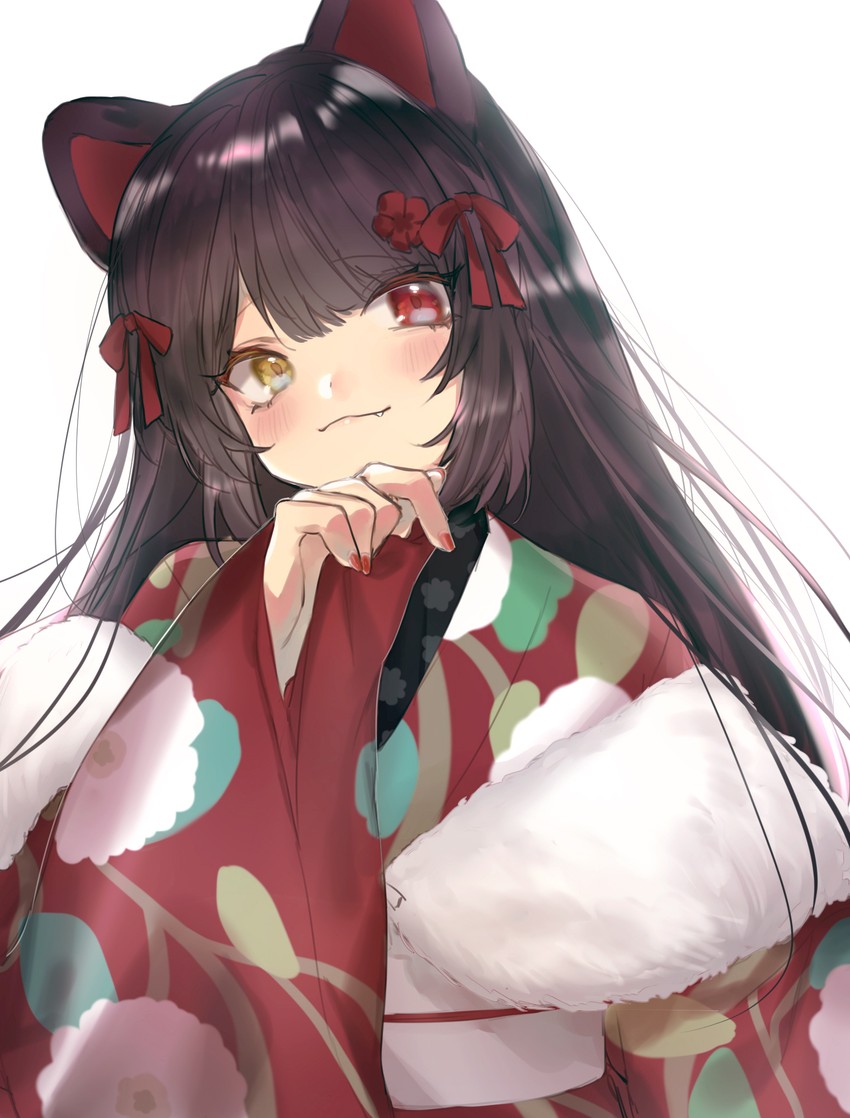 inui toko (nijisanji) drawn by xiaji_xianding_pingguo