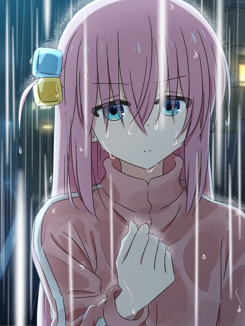 gotoh hitori (bocchi the rock!) drawn by mayo_(oekaki_bibbi)