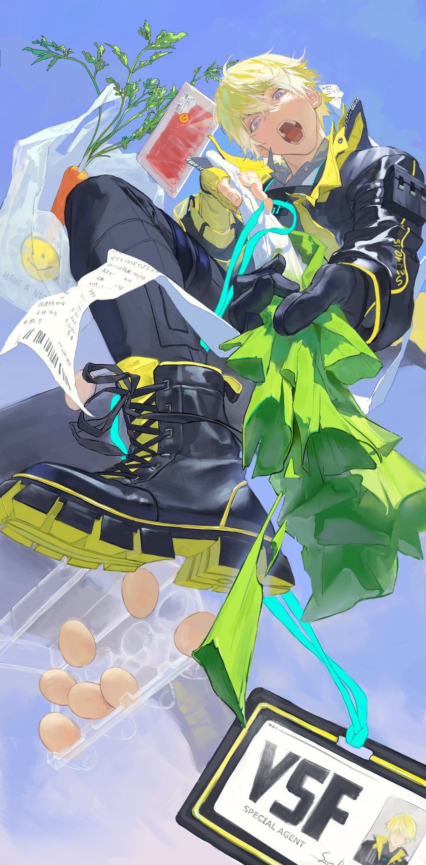 sonny brisko (nijisanji and 1 more) drawn by yuigacyako