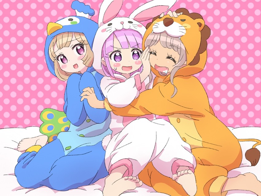 manaka non, tsukikawa chili, and taiyo pepper (pretty series and 1 more) drawn by ikzw