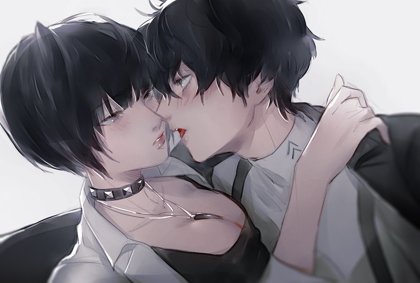 amamiya ren and takemi tae (persona and 1 more) drawn by tooru_fuyuse