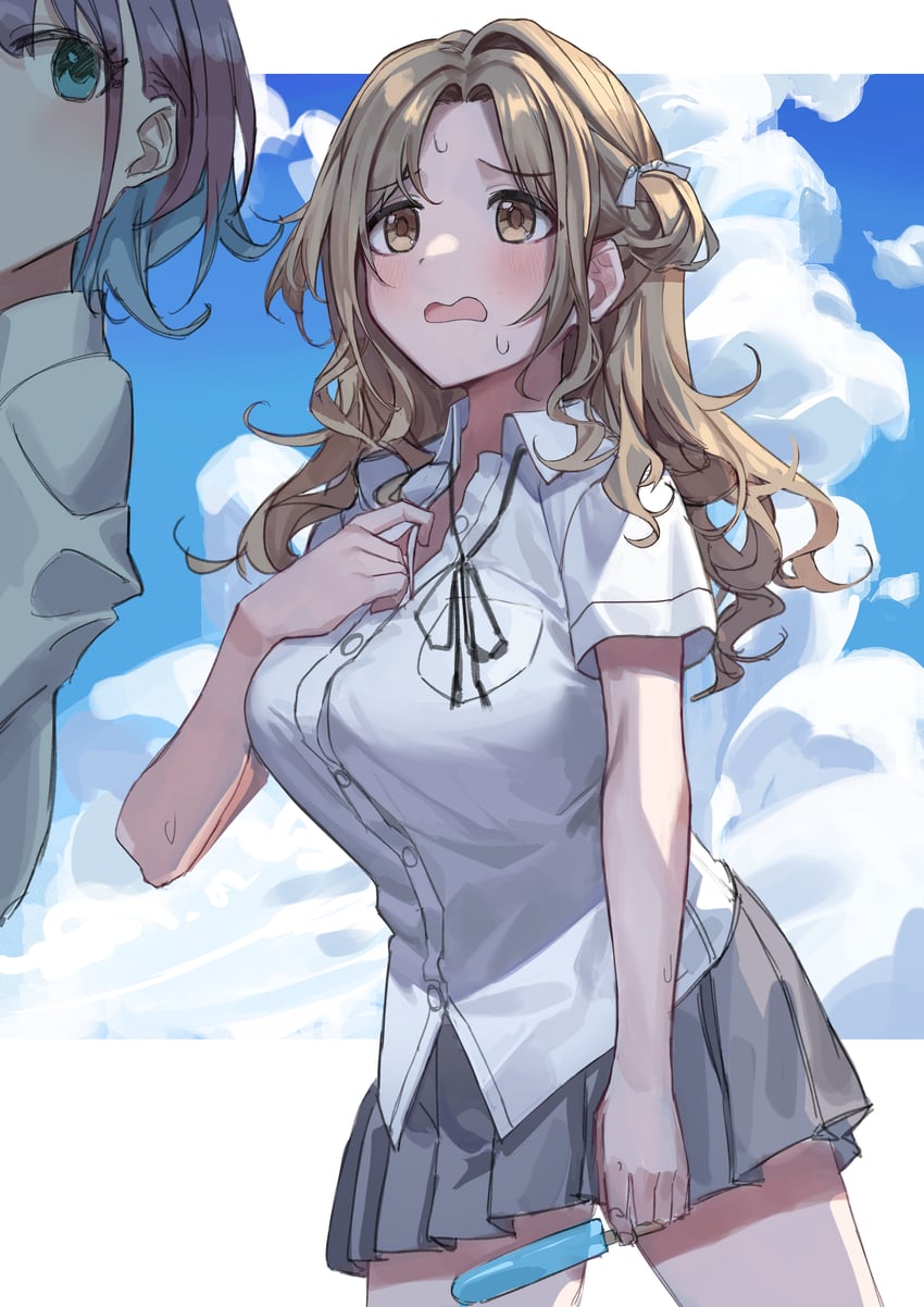 asakura toru and ichikawa hinana (idolmaster and 1 more) drawn by haruyuki_(gffewuoutgblubh)