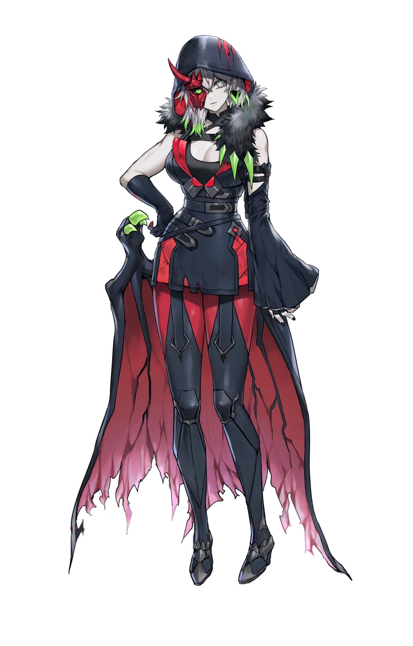 diabellstar the black witch (yu-gi-oh!) drawn by hibiwa