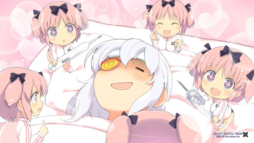 hibari and yagyu (senran kagura and 1 more) drawn by yaegashi_nan