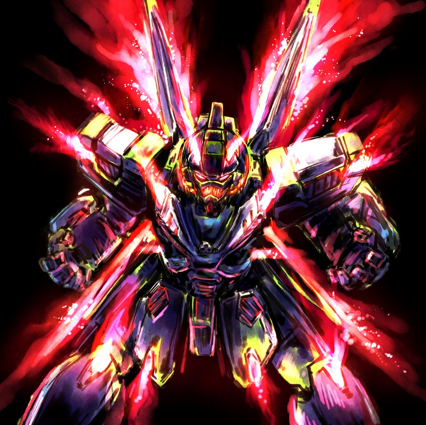 phantom gundam (gundam and 2 more) drawn by banchengping@126