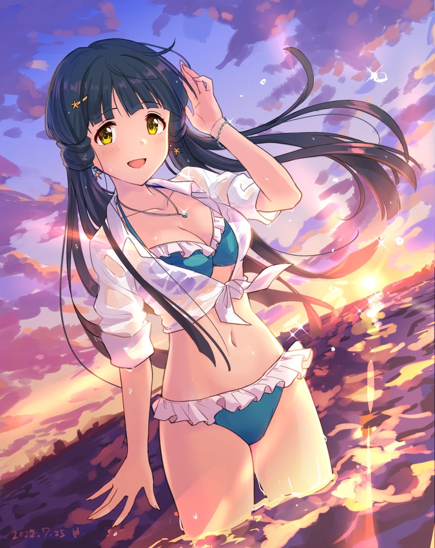 kitakami reika (idolmaster and 2 more) drawn by damokan66