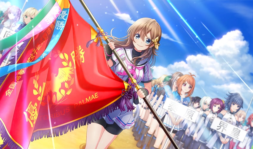 arihara tsubasa, shiomi nagisa, sagara yoshino, mashiro rei, miura nanase, and 7 more (cinderella series and 1 more)