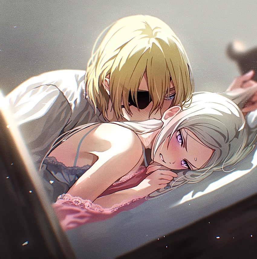 edelgard von hresvelg and dimitri alexandre blaiddyd (fire emblem and 1 more) drawn by soma_otakuu