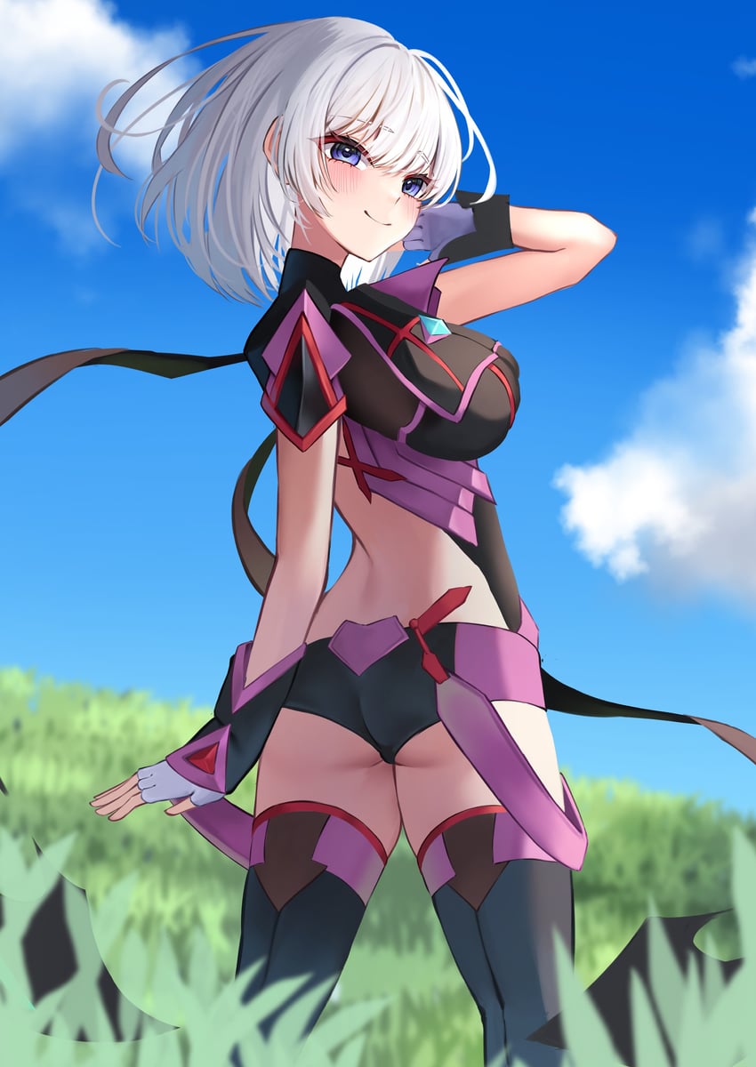 pyra and ember amane (xenoblade chronicles and 2 more) drawn by scarf_(50464982)