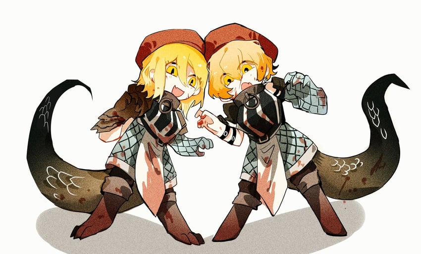 don quixote and sinclair (project moon and 1 more) drawn by aislan