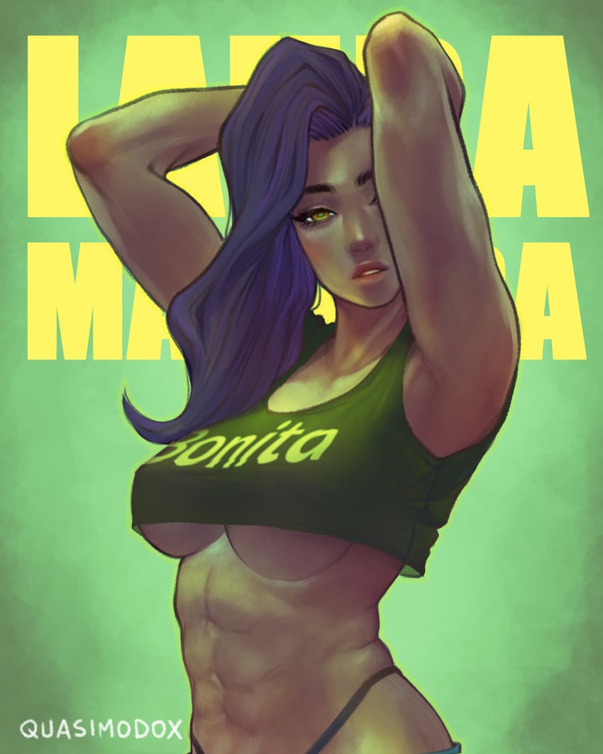 laura matsuda (street fighter and 1 more) drawn by quasimodox