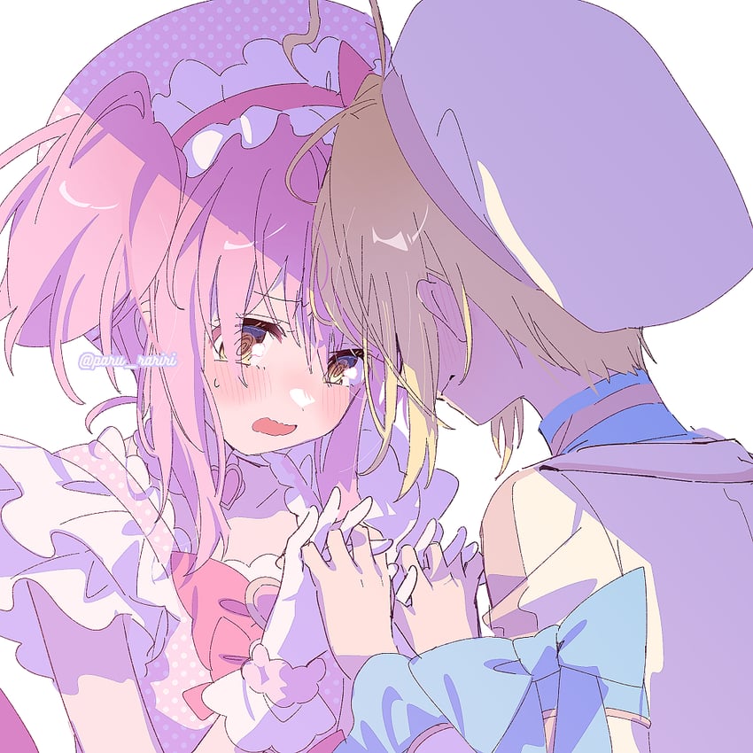 hinamori amu and hotori tadase (shugo chara!) drawn by serizawa_serizane