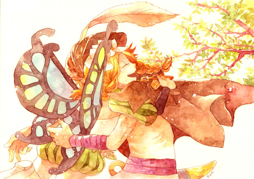 mercedes and ingway (odin sphere) drawn by rina_(michishirube)