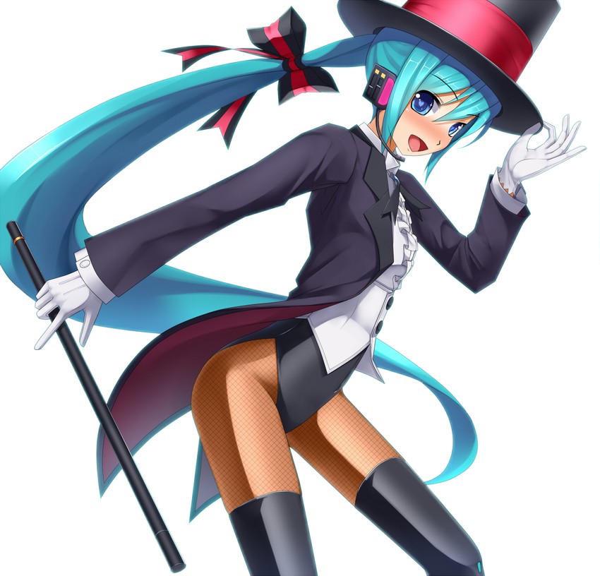 hatsune miku (vocaloid and 2 more) drawn by eto_(ikumika)