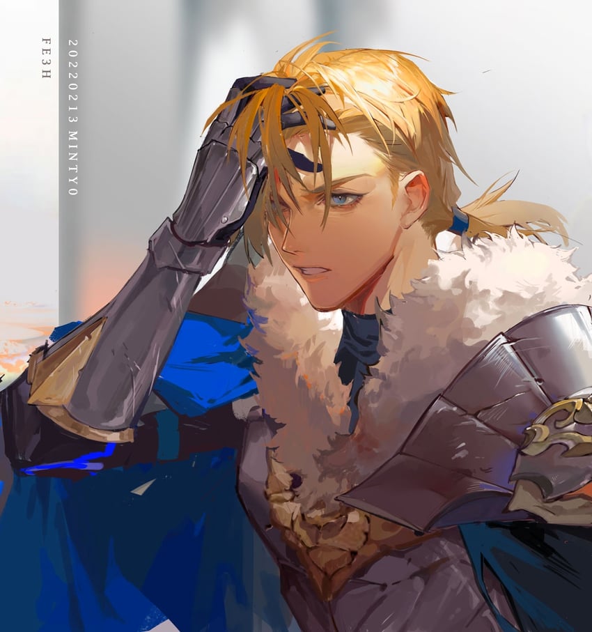 dimitri alexandre blaiddyd (fire emblem and 2 more) drawn by minty0