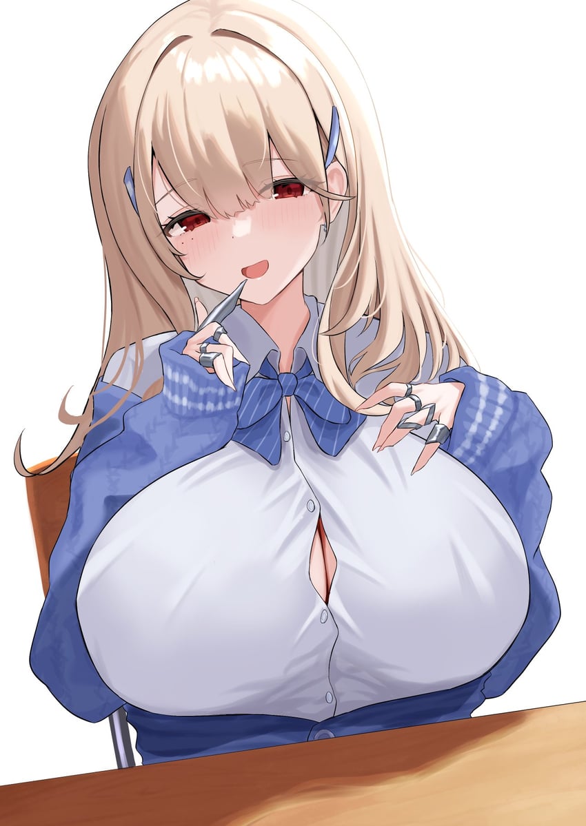 tia (goddess of victory: nikke) drawn by xi_oshir1