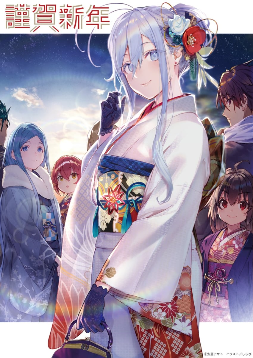 vladilena millize, shinei nouzen, kurena kukumila, anju emma, theoto rikka, and 2 more (86 -eightysix-) drawn by shirabi