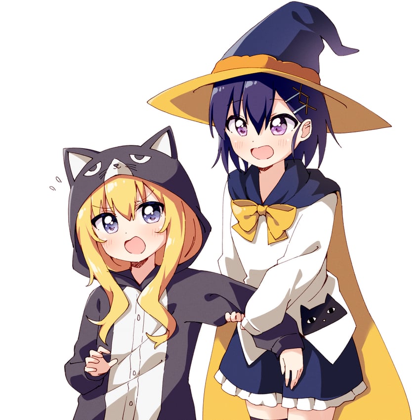 gabriel tenma white and vignette tsukinose april (gabriel dropout) drawn by haru_(konomi_150)
