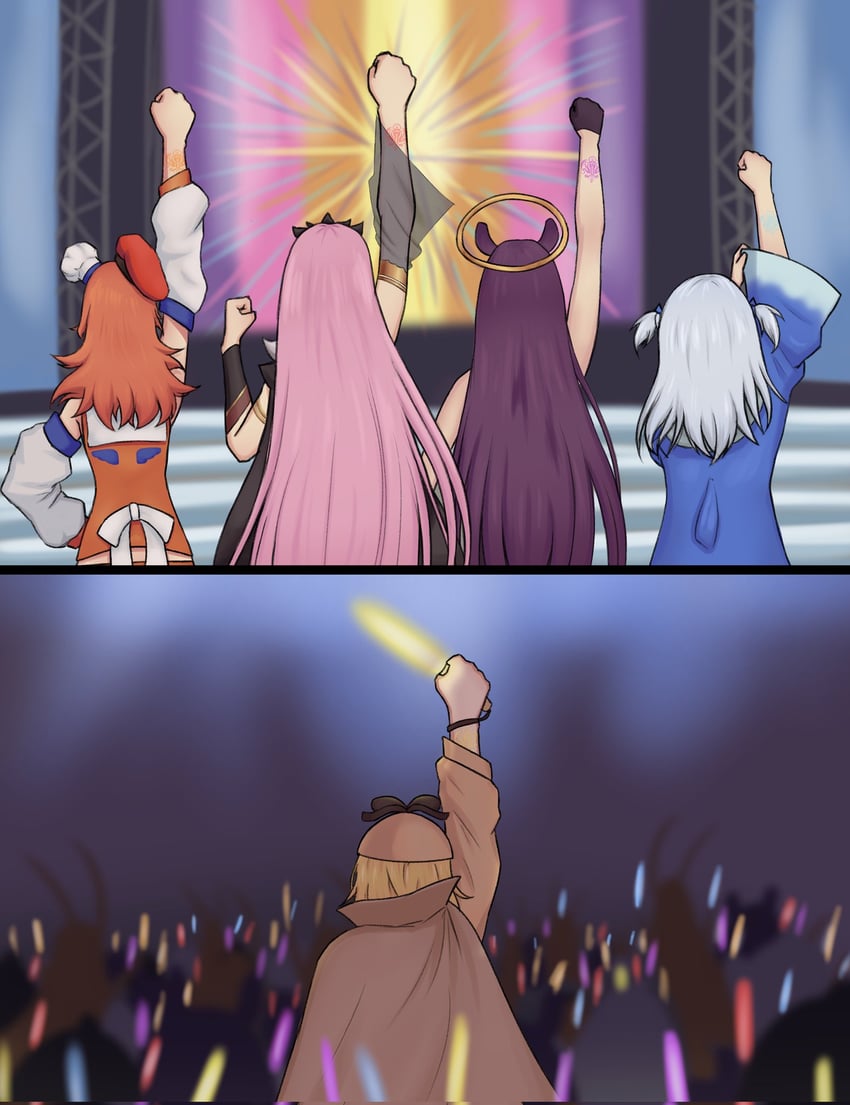 gawr gura, mori calliope, ninomae ina'nis, takanashi kiara, and watson amelia (hololive and 2 more) drawn by pikdum