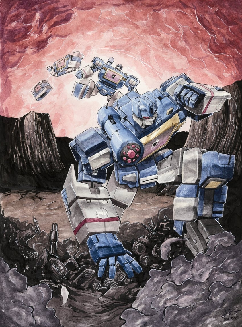 soundwave (transformers and 1 more) drawn by shay_gall