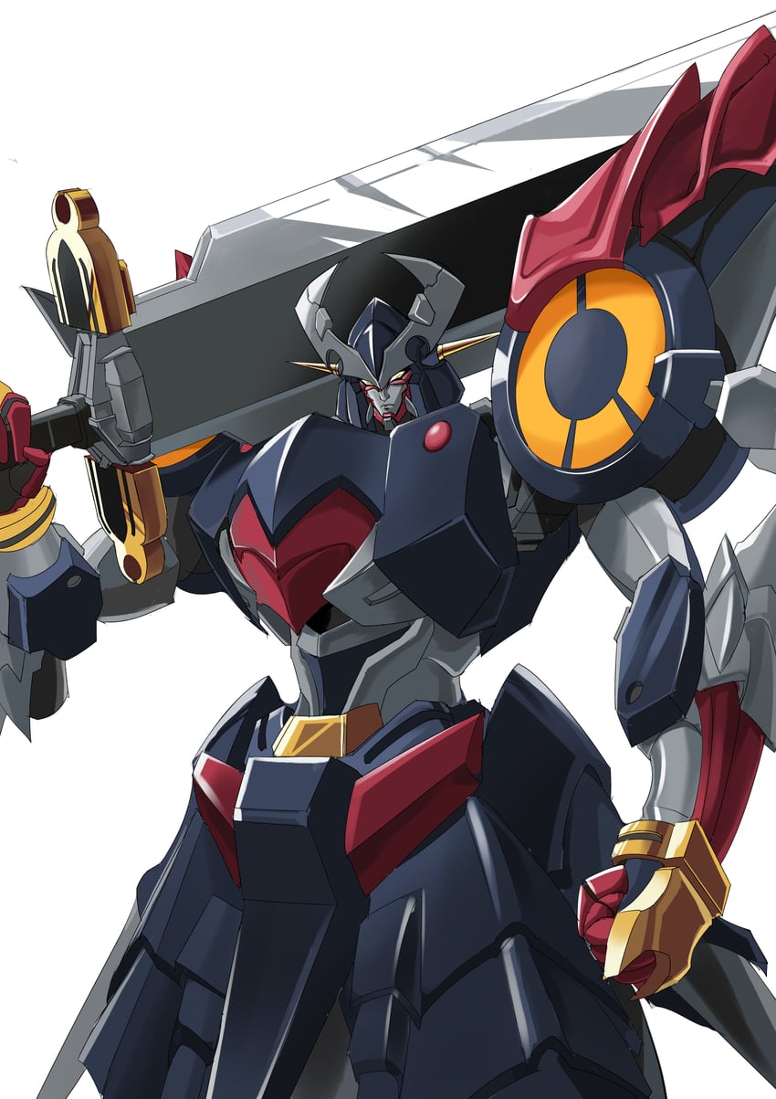 dygenguar (super robot wars and 1 more) drawn by zuolun_cannon