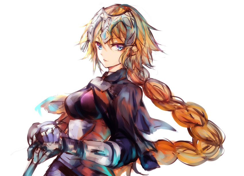 jeanne d'arc (fate and 1 more) drawn by mi_bait