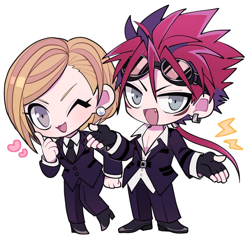 reno and elena (final fantasy and 2 more) drawn by ttnoooo