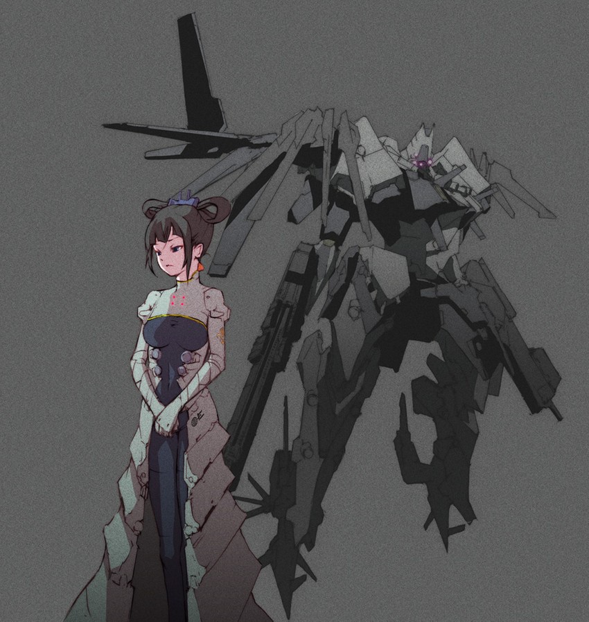 lilium wolcott (armored core and 1 more) drawn by inata_wataru
