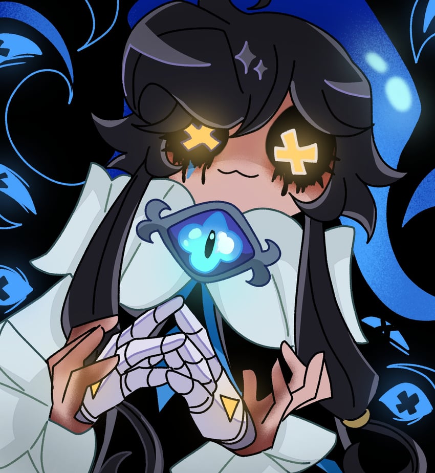 shadow milk cookie and cyn (cookie run and 2 more) drawn by katkit637729776