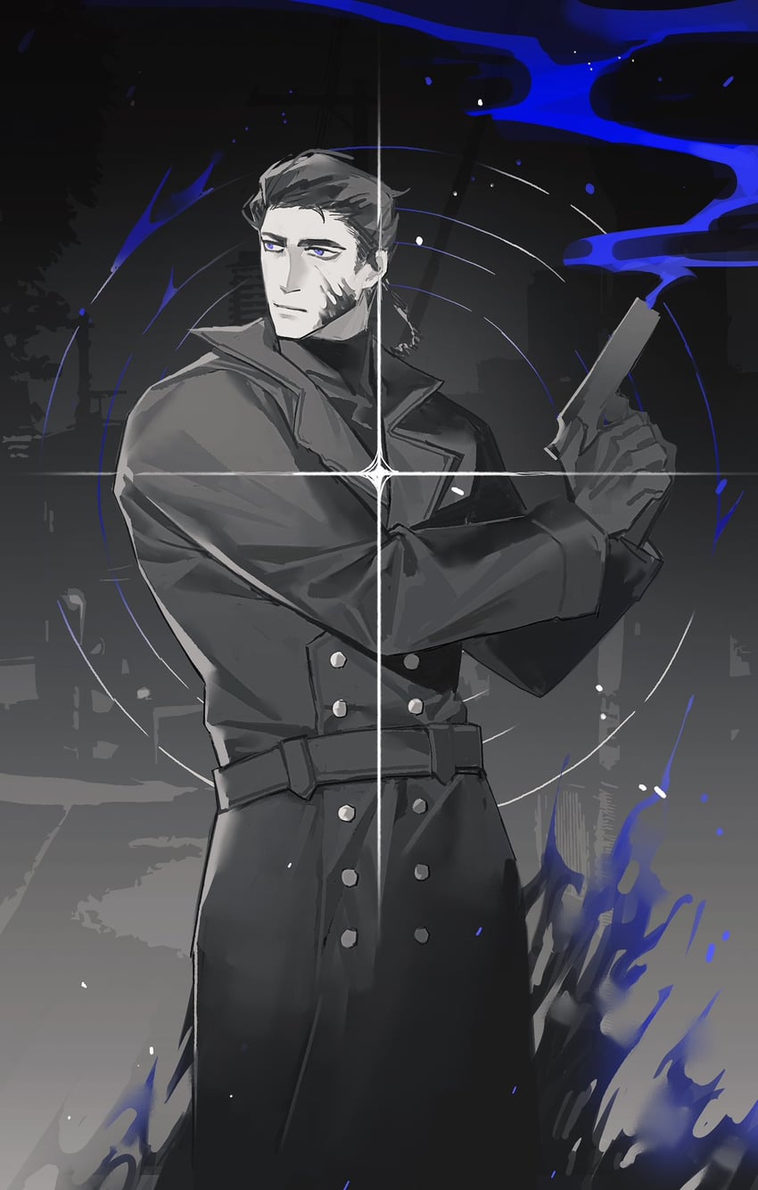 meursault and hole-in-the-man (project moon and 1 more) drawn by jing84672940