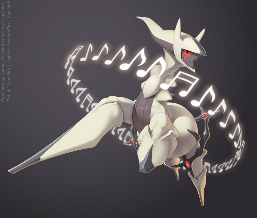 arceus (pokemon) drawn by twarda8